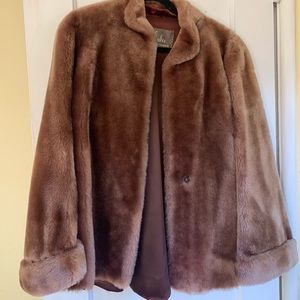 H Liebes Vintage Mink Fur Coat